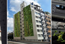 Painel verde do Minhocão não desperdiça água
