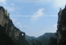 A ponte de vidro mais longa do mundo