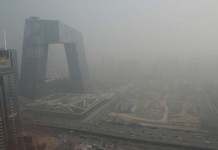 China – alerta vermelho para poluição