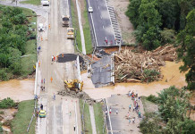 Chuvas destroem estradas no Paraná