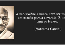Hoje é o Dia Internacional da Não-Violência