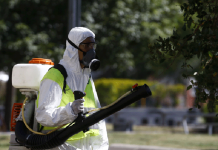 Argentino leva combate à dengue com fumacê