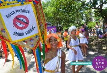 Bloco de rua promove ações de cidadania pelo Rio de Janeiro