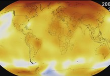 Vídeo: Assista o avanço do aquecimento global