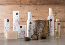 Linha de cosméticos orgânicos para cuidados na gravidez