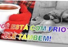 Solidariedade e o frio intenso