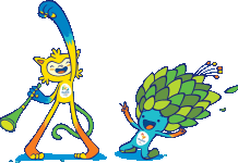 Conheça os mascotes da Olimpíada e da Paraolimpíada: Vínicius & Tom