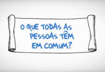 Vídeo: Você já pensou sobre o que todas as pessoas têm em comum?