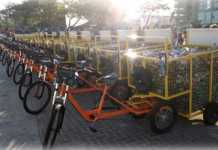 Catadores ganham bicicleta de carga em Maceió