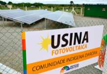 Comunidade indígena ganha sistema de energia solar