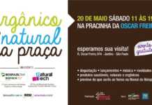 Orgânico e Natural na Praça é amanhã