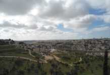 A cidade sagrada de Jerusalém