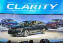 Honda Clarity é eleito o carro verde do ano no Salão de Los Angeles