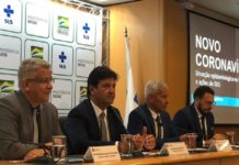 Sobe número de casos confirmados de Coronavírus no Brasil