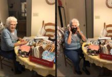 Senhora de 89 anos costura 600 máscaras ao som dos Beatles