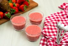 Receita de hoje: Iogurte de Inhame com Morango