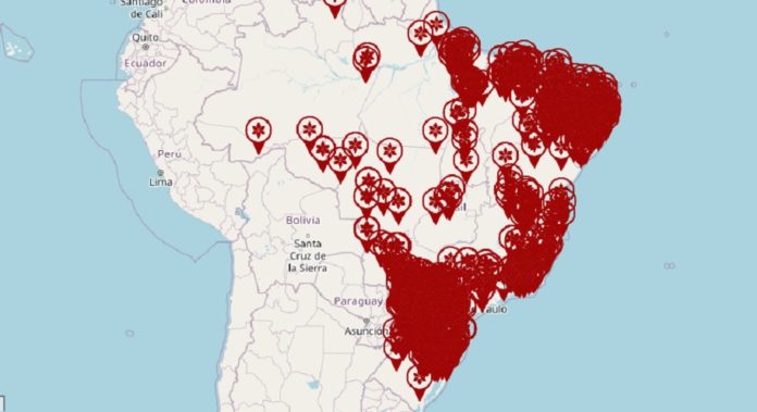 mapa ANA agroecologia