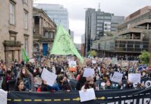Fim de semana de manifestações na COP 26