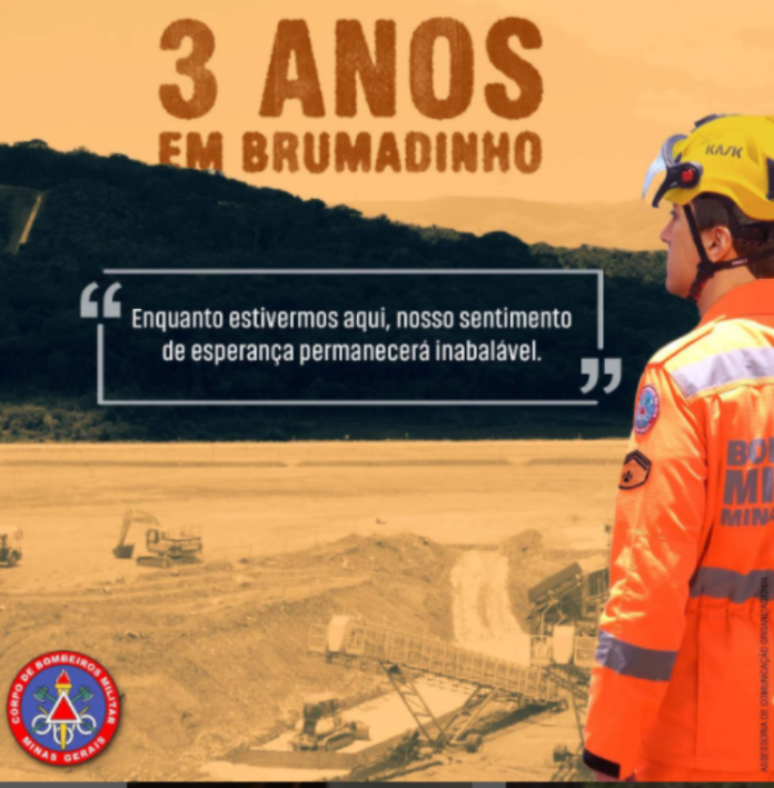 bombeiro brumadinho