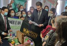 Café da manhã orgânico e agroecológico com presidente do Senado