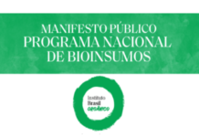 ENTIDADES PUBLICAM MANIFESTO PÚBLICO – PROGRAMA NACIONAL DE BIOINSUMOS